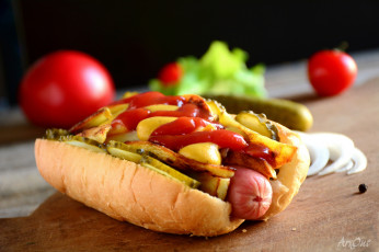 Картинка еда бутерброды +гамбургеры +канапе овощи хот-дог