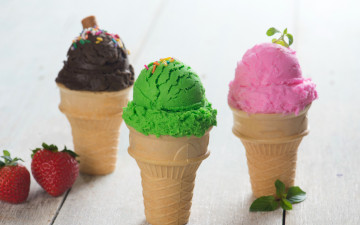 Картинка еда мороженое +десерты фруктовое