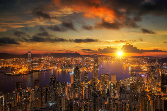 Обои картинки фото hong kong, города, гонконг , китай, простор