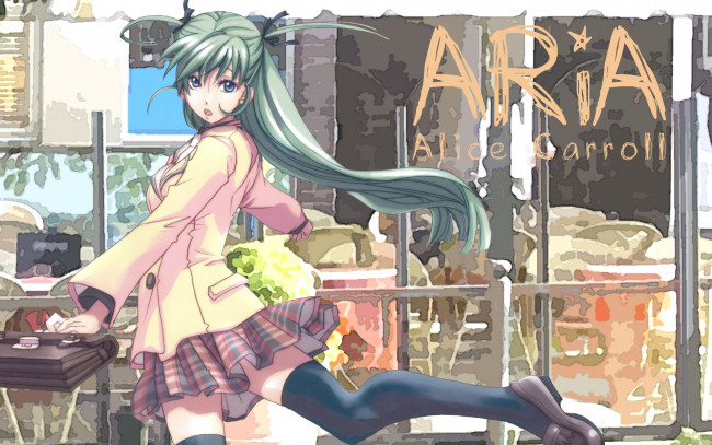 Обои картинки фото аниме, aria, девушка
