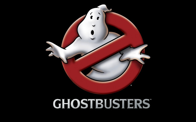 Обои картинки фото кино фильмы, ghostbusters, значок, привидение