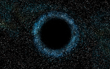 Картинка космос Черные дыры чёрная дыра звёзды