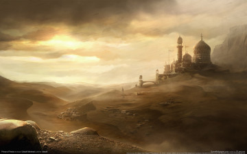 Картинка prince of persia the forgotten sands видео игры дворец песок