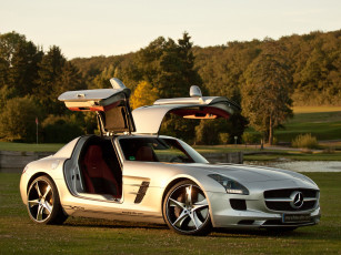 Картинка mcchip dkr mercedes benz sls 63 amg mc 700 автомобили