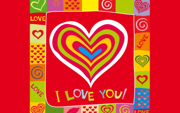 обоя праздничные, день святого валентина,  сердечки,  любовь, sweet, romantic, love, i, you, hearts, сердечки, любовь, background, colorful