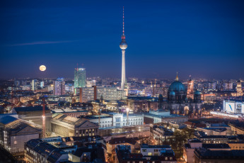 Картинка berlin города берлин+ германия простор