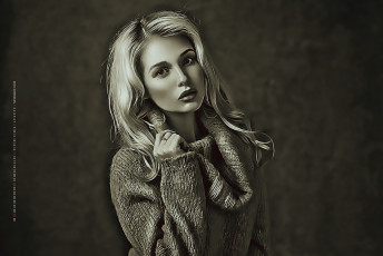 Картинка календари компьютерный+дизайн 2019 девушка свитер calendar взгляд модель женщина