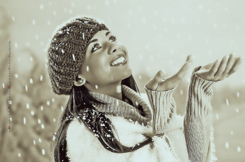 Картинка календари компьютерный+дизайн шапка снег улыбка девушка женщина calendar 2019