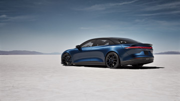 Картинка lucid+air+sapphire+2023 автомобили lucid air sapphire 2023 синий седан пустыня