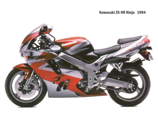 Обои картинки фото kawasaki, ninja, мотоциклы