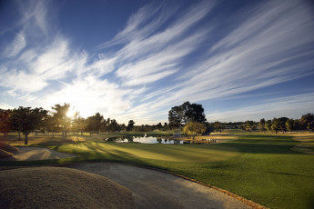 Картинка природа пейзажи поле для гольфа
