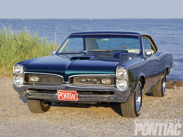 Обои картинки фото 1967, pontiac, gto, автомобили