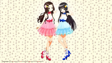 Картинка календари аниме двое взгляд девочка
