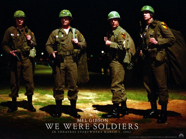 Обои картинки фото кино, фильмы, we, were, soldiers