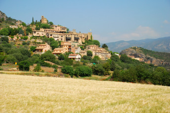 Картинка испания каталония форадада города пейзажи дома горы