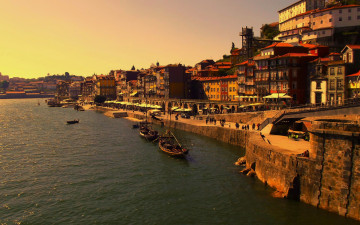 обоя португалия, порту, города, улицы, площади, набережные, дома, река