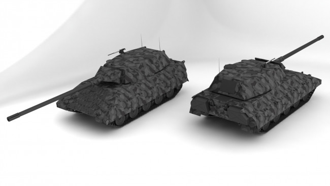 Обои картинки фото техника, 3d, танки