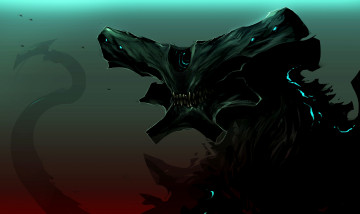 Картинка фэнтези существа kaiju монстр art гигант pacific rim slattern