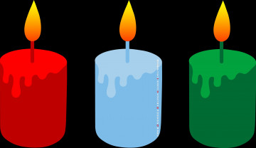 Картинка календари праздники +салюты фон свеча