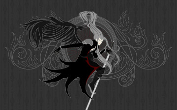 Картинка аниме final+fantasy воин sephiroth меч солдат