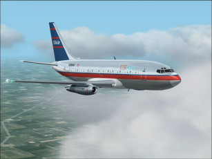 Картинка boeing 737 авиация 3д рисованые graphic