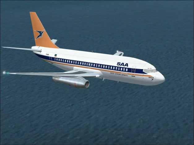 Обои картинки фото boeing, 737, авиация, 3д, рисованые, graphic
