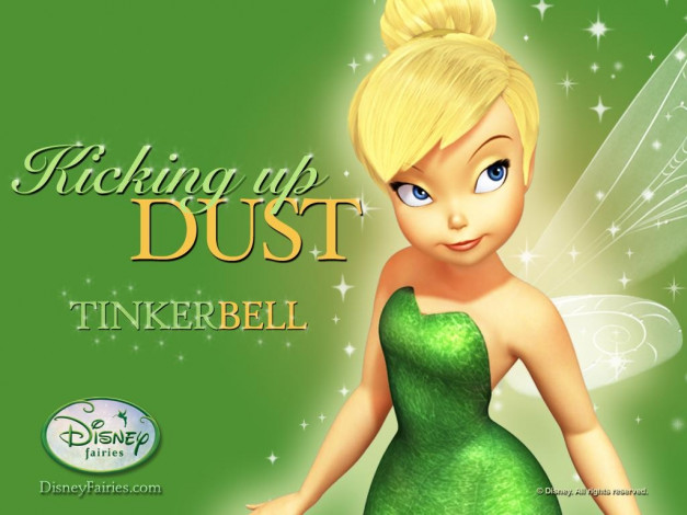 Обои картинки фото мультфильмы, tinker, bell