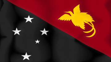 Картинка папуа новой гвинеи разное флаги гербы  флаг