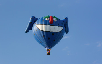 Картинка авиация воздушные+шары спорт небо шар
