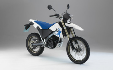 обоя мотоциклы, bmw, g-650, xchallenge, 2006, белый, синий