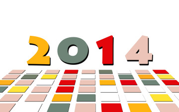 обоя праздничные, векторная графика , новый год, новый, год, 2014