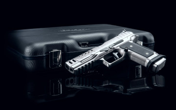 Картинка оружие пистолеты огнестрельное walther handgun вальтер q5 match steel frame black tie special-edition series meister manufaktur