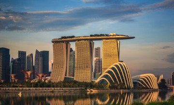 Картинка города сингапур+ сингапур здания