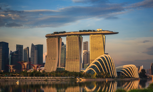 Обои картинки фото города, сингапур , сингапур, здания