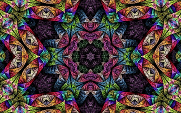 Картинка 3д+графика фракталы+ fractal psychedelic fractals психоделика