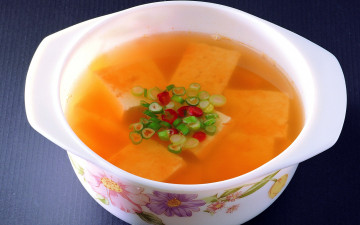 Картинка еда первые+блюда тофу суп