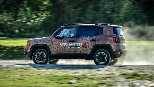 Обои картинки фото jeep renegade uncharted edition 2016, автомобили, jeep, renegade, 2016, edition, uncharted