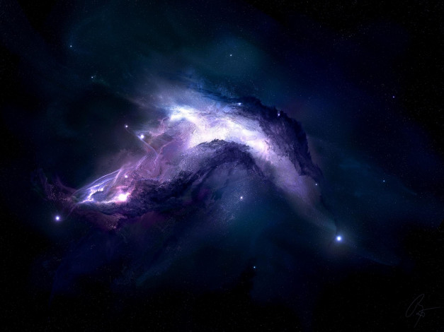 Обои картинки фото космос, галактики, туманности, пространство, туманность, звезды