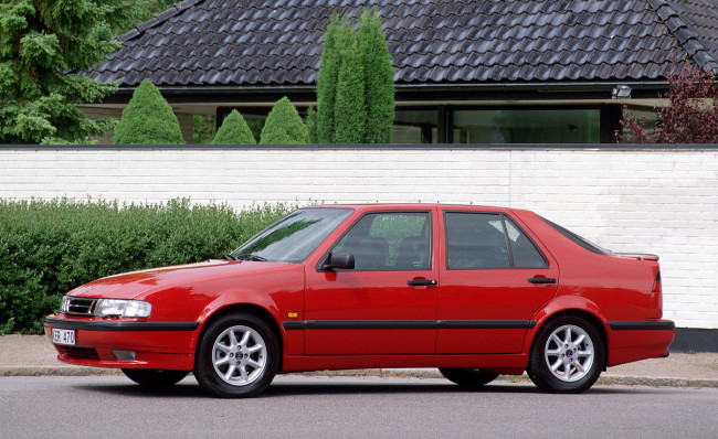 Обои картинки фото saab 9000 cse anniversary edition 1996, автомобили, saab, cse, 9000, anniversary, edition, 1996