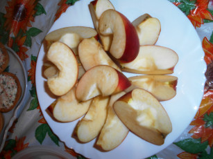 Картинка еда Яблоки яблоки