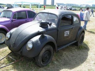 обоя volkswagen, beetle, автомобили, классика