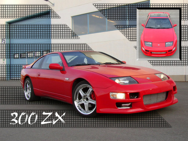 Обои картинки фото nissan, 300zx, phoenix, автомобили, datsun