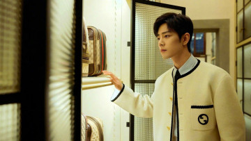 Картинка мужчины xiao+zhan актер пиджак витрина