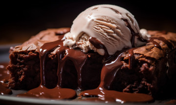 Картинка еда пирожные +кексы +печенье chocolate brownie