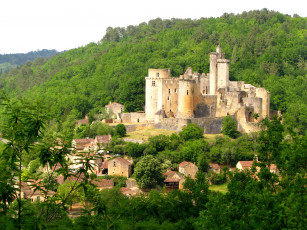 Картинка города дворцы замки крепости castle bonaguil france