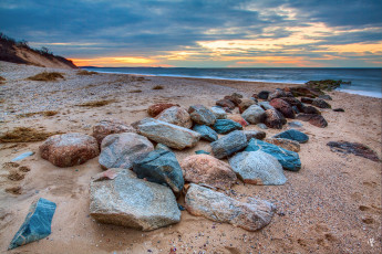 Картинка природа побережье камни песок