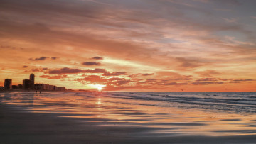 Картинка природа восходы закаты sunset закат oostende море