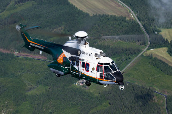 Картинка super+puma авиация вертолёты вертушка