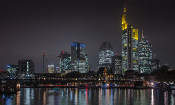 обоя frankfurt, города, франкфурт-на-майне , германия, панорама