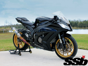 Картинка 2011 kawasaki zx 10r мотоциклы